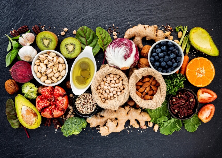 Eine gesunde und ausgewogene Ernährung ist mit Lipödem besonders wichtig Gesunde Ernährung bei Lipödem
