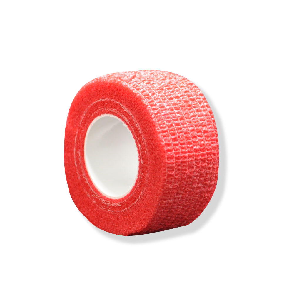 MC24® Fingertape color, kohäsiv, 2,5cmx4,5m, rot, 20St