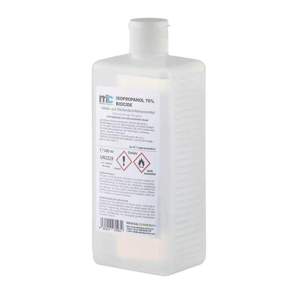 MC24 Hände-/Flächendesinfektion Biocide, Fl. mit Spritzeinsatz, 500ml