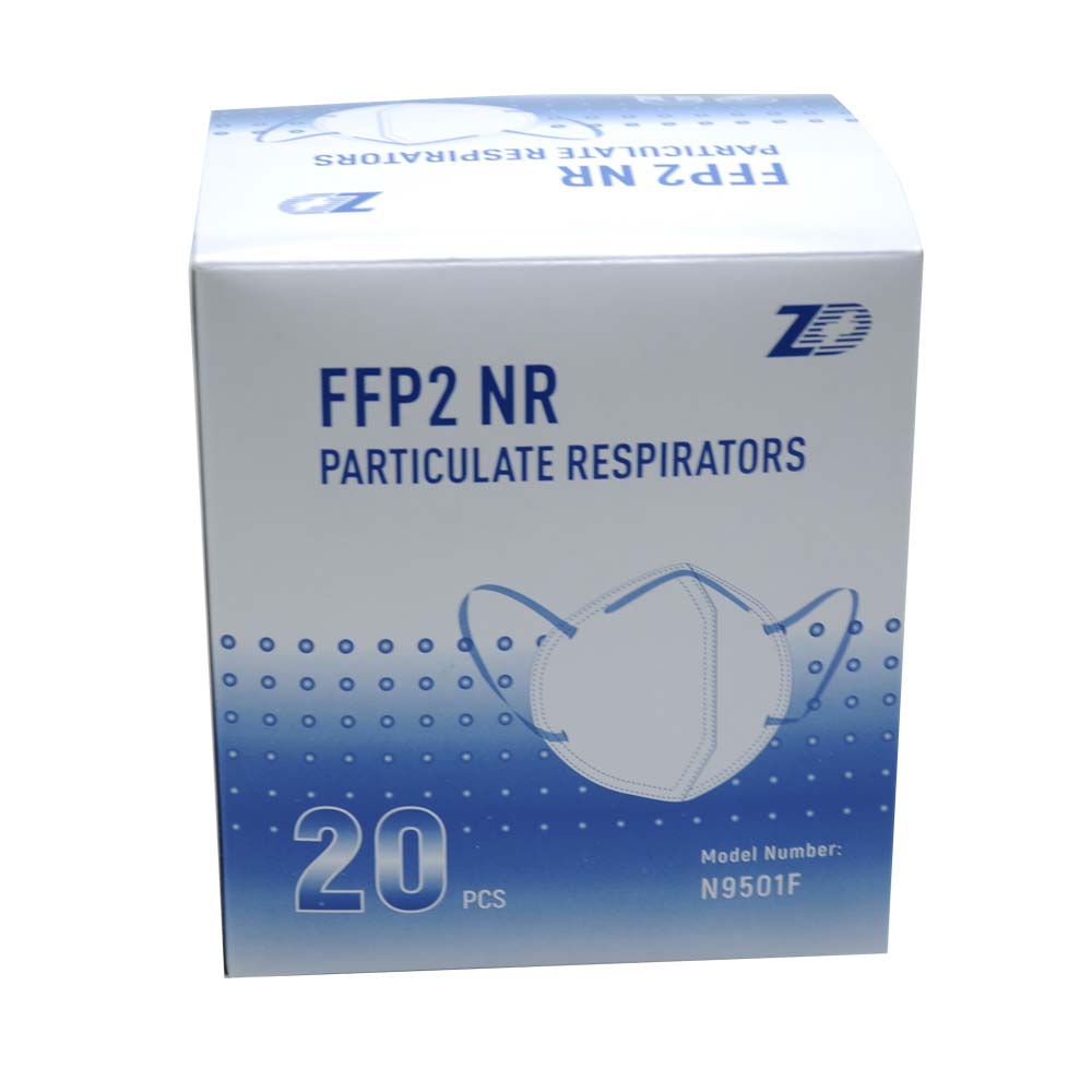 FFP2 Atemschutzmaske, ohne Ventil, von Noba, versch. Stückzahlen