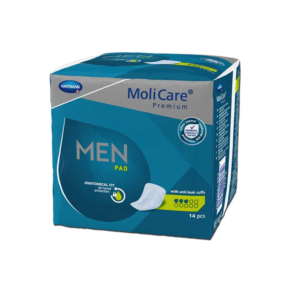 Hartmann Inkontinenzeinlagen MoliCare® Premium Men Pad, 3 Tropfen 14St