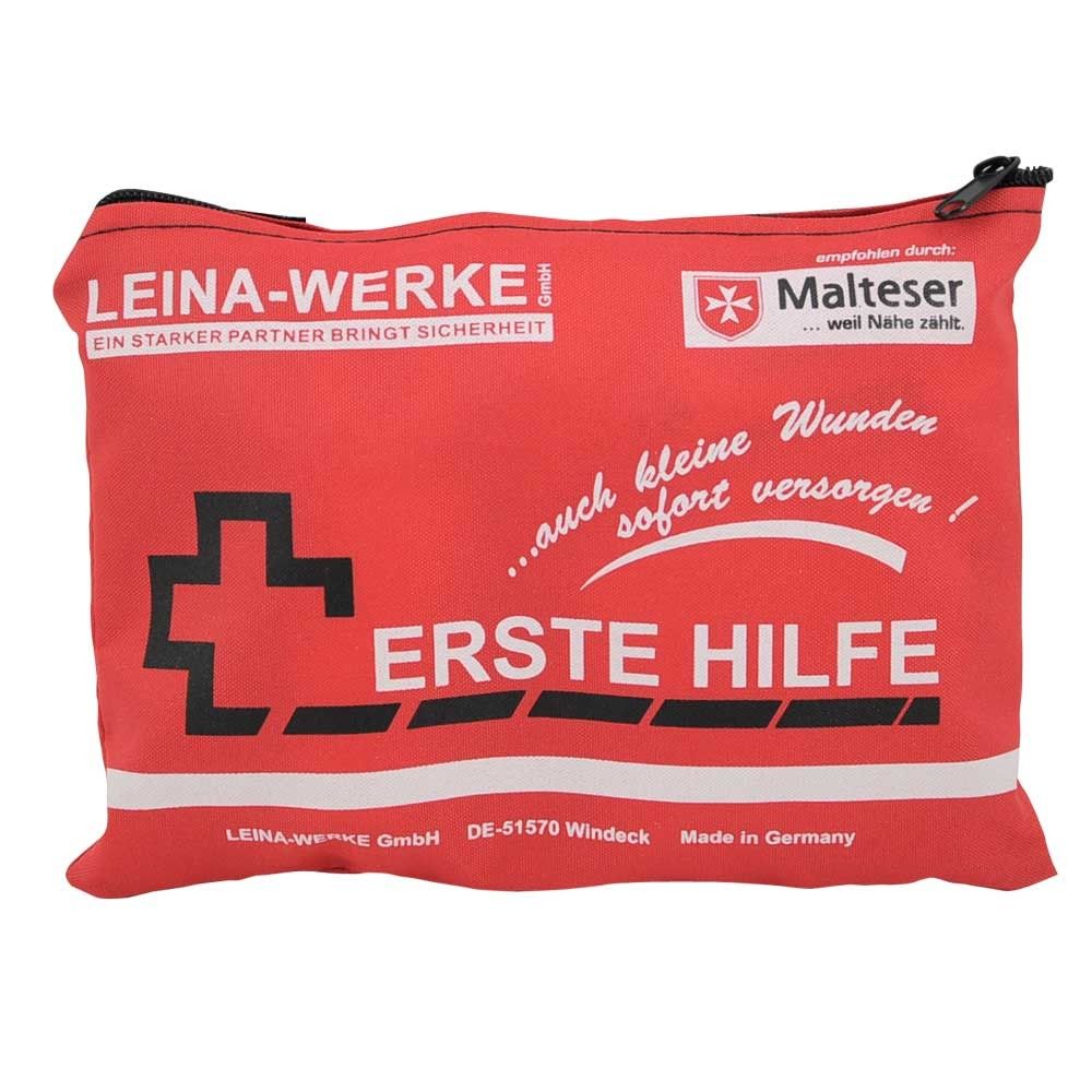 Leina-Werke Mobiles Erste-Hilfe-Set, 18,5x13cm, rot