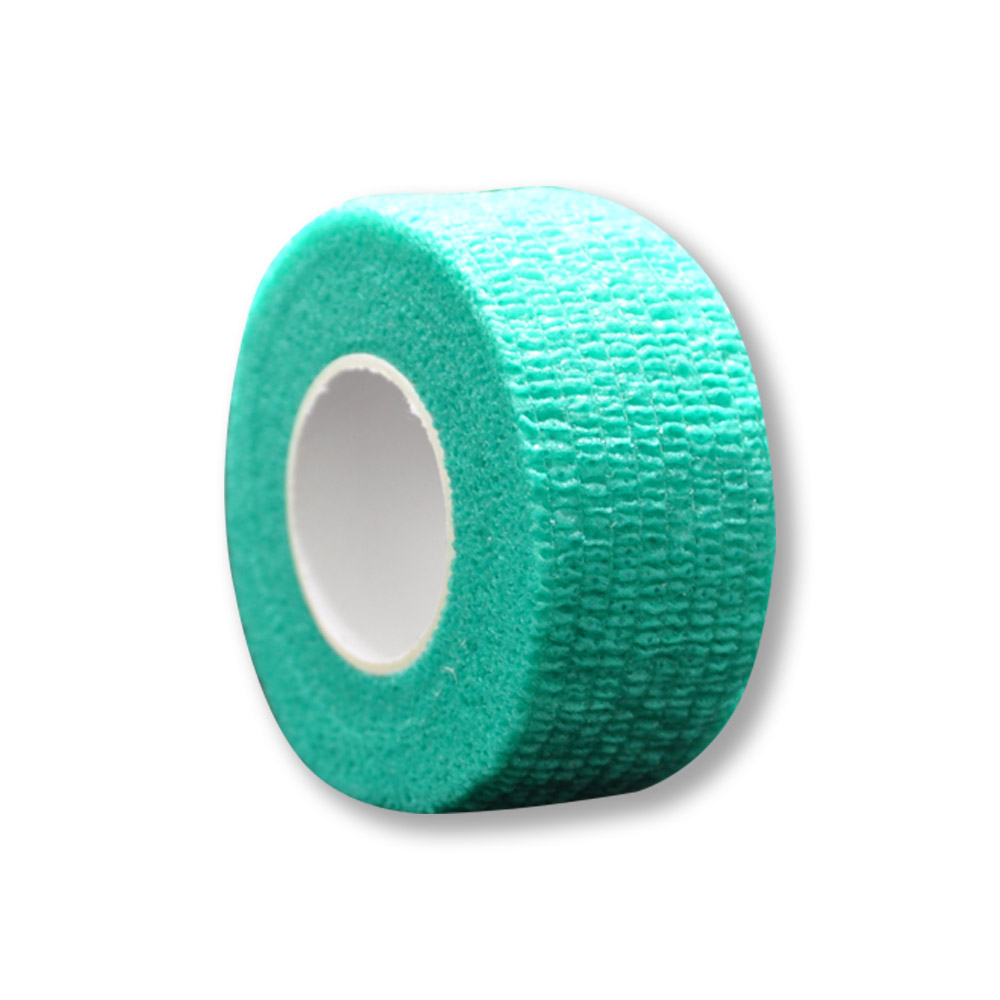 MC24® Fingertape color, kohäsiv, 2,5cmx4,5m, dunkelgrün, 5St