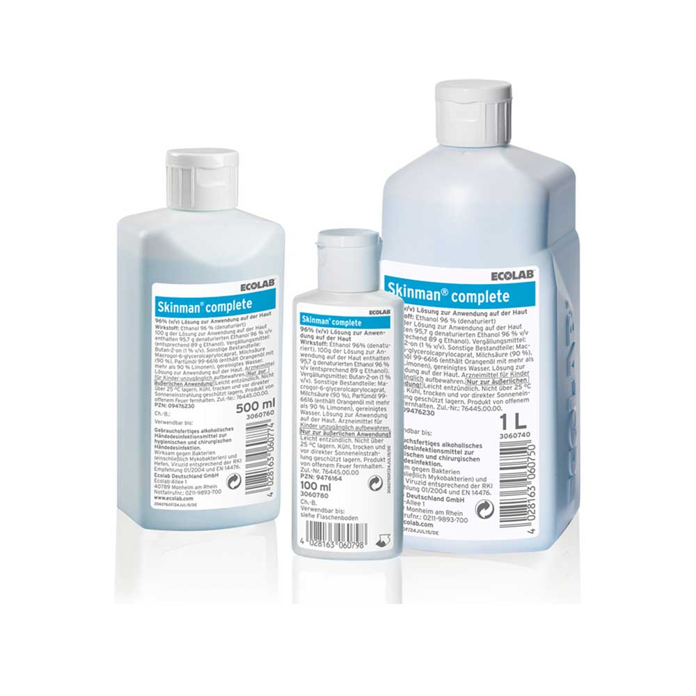 Ecolab Händedesinfektion Skinman Complete, versch. Größen