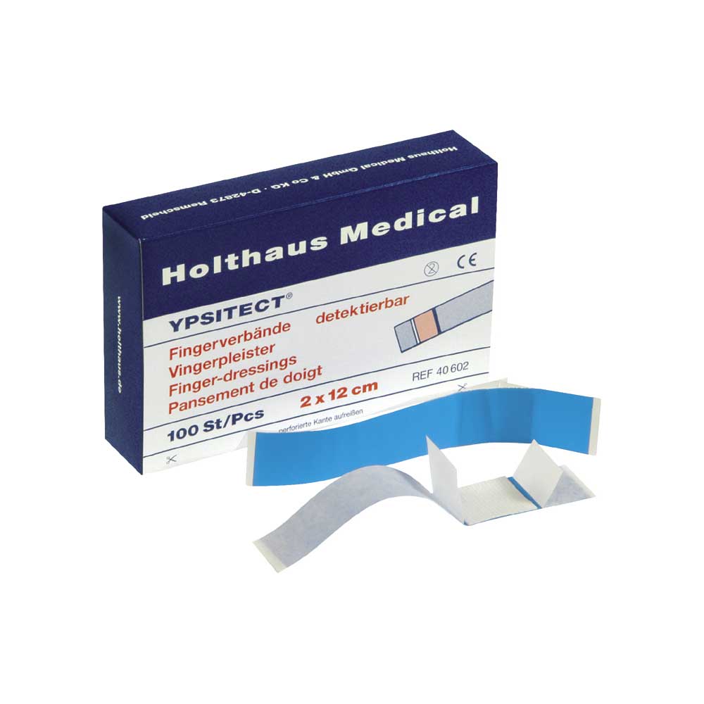 Holthaus Medical YPSITECT® Fingerverband detect. ela. 2,5x18cm 50St