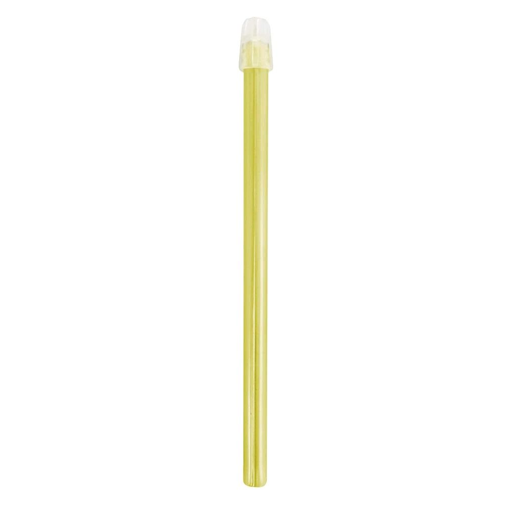 Speichelsauger von Ampri, abnehmbarer Filter, 13cm, gelb, 100 Stück