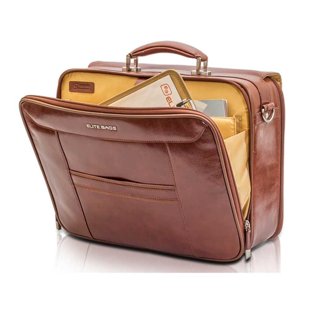 ELITE BAGS Arzttasche DOCTOR-S deluxe, Leder, Zubehör