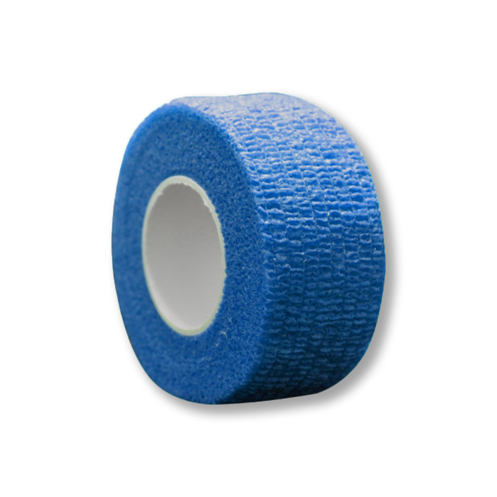 MC24® Fingertape color, kohäsiv, 2,5cmx4,5m, blau, 20St