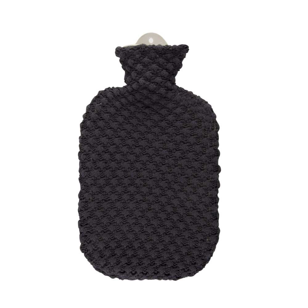 Sänger Wärmflasche 2L, Strickbezug Wohnlich, 9 Modelle