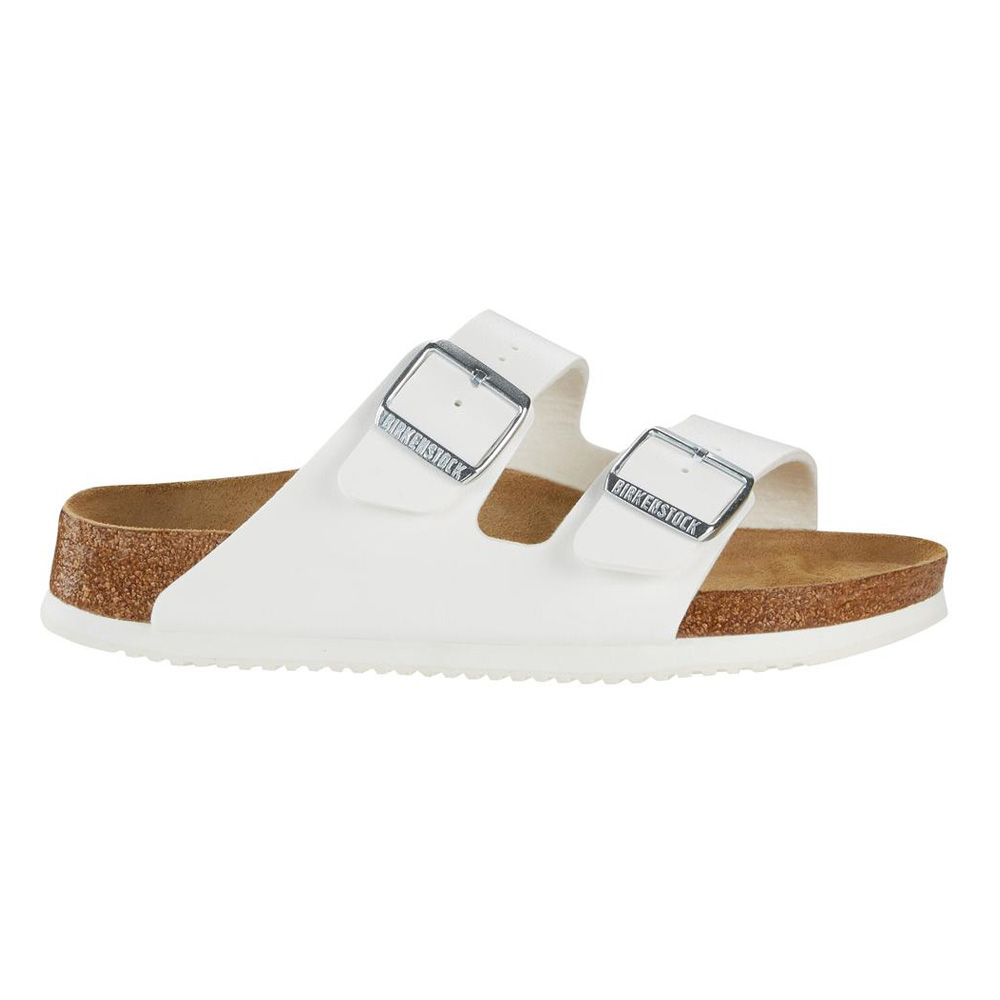 Birkenstock Arizona SL mit Superlaufsohle, weiß, Gr. 37