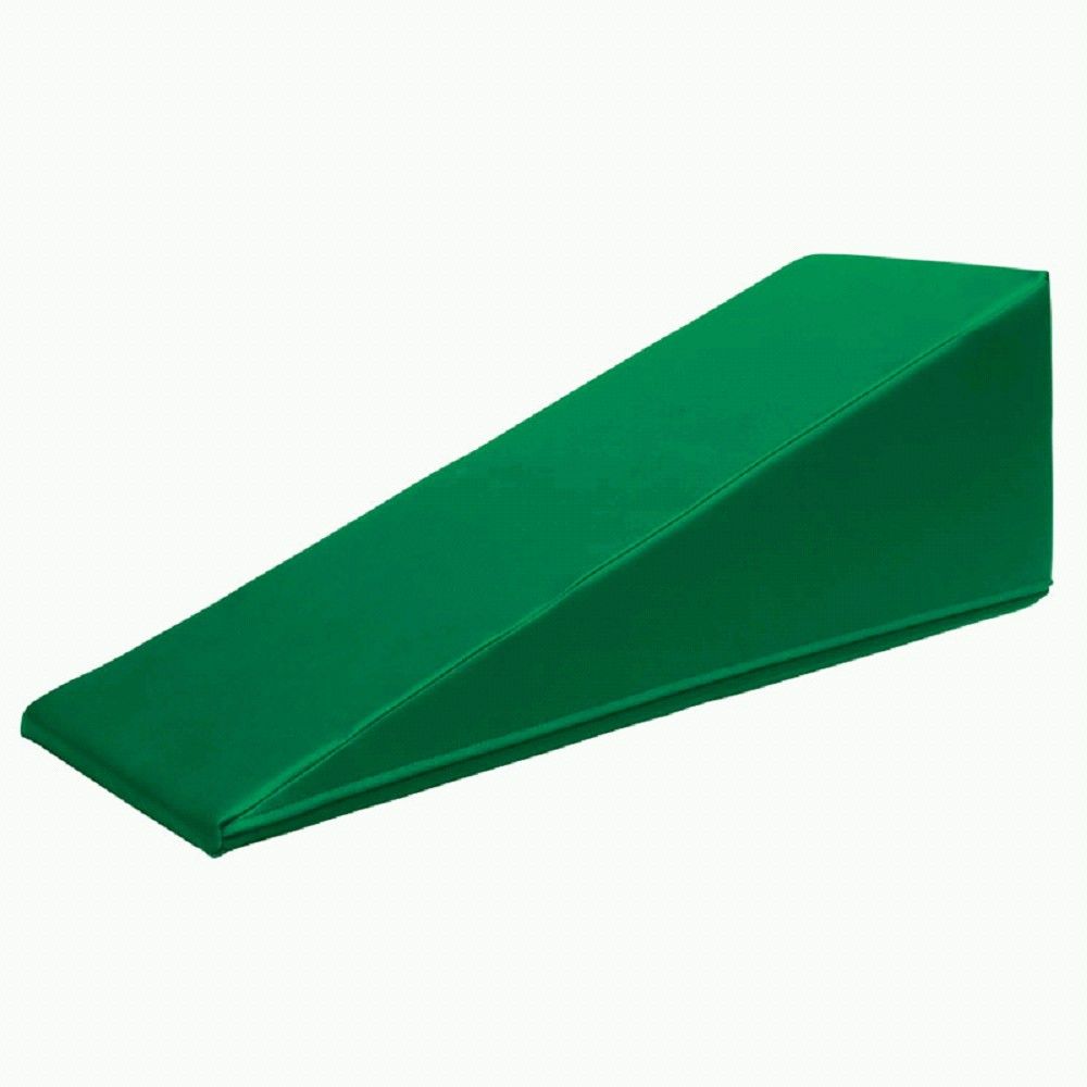Pader Bein-Lagerungskeil, Kissen, 80x30x10/2cm, Kunstleder, safran