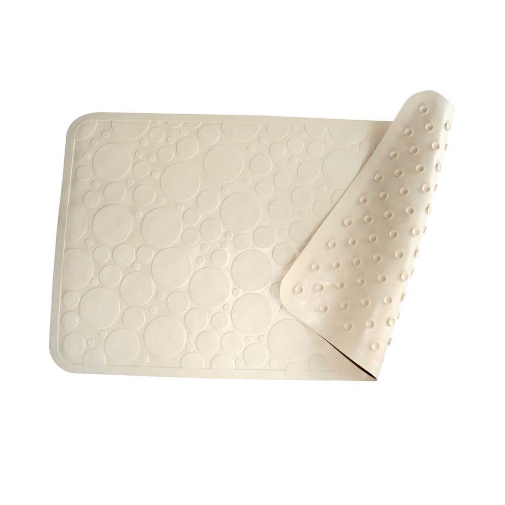 Behrend Badewanneneinlage, antirutsch, Kautschuk, waschbar, beige