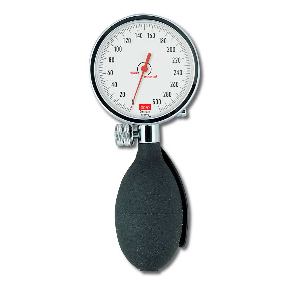 Boso klassisches Blutdruckmessgerät med I, Skala Ø 60 mm, Manometer einzeln