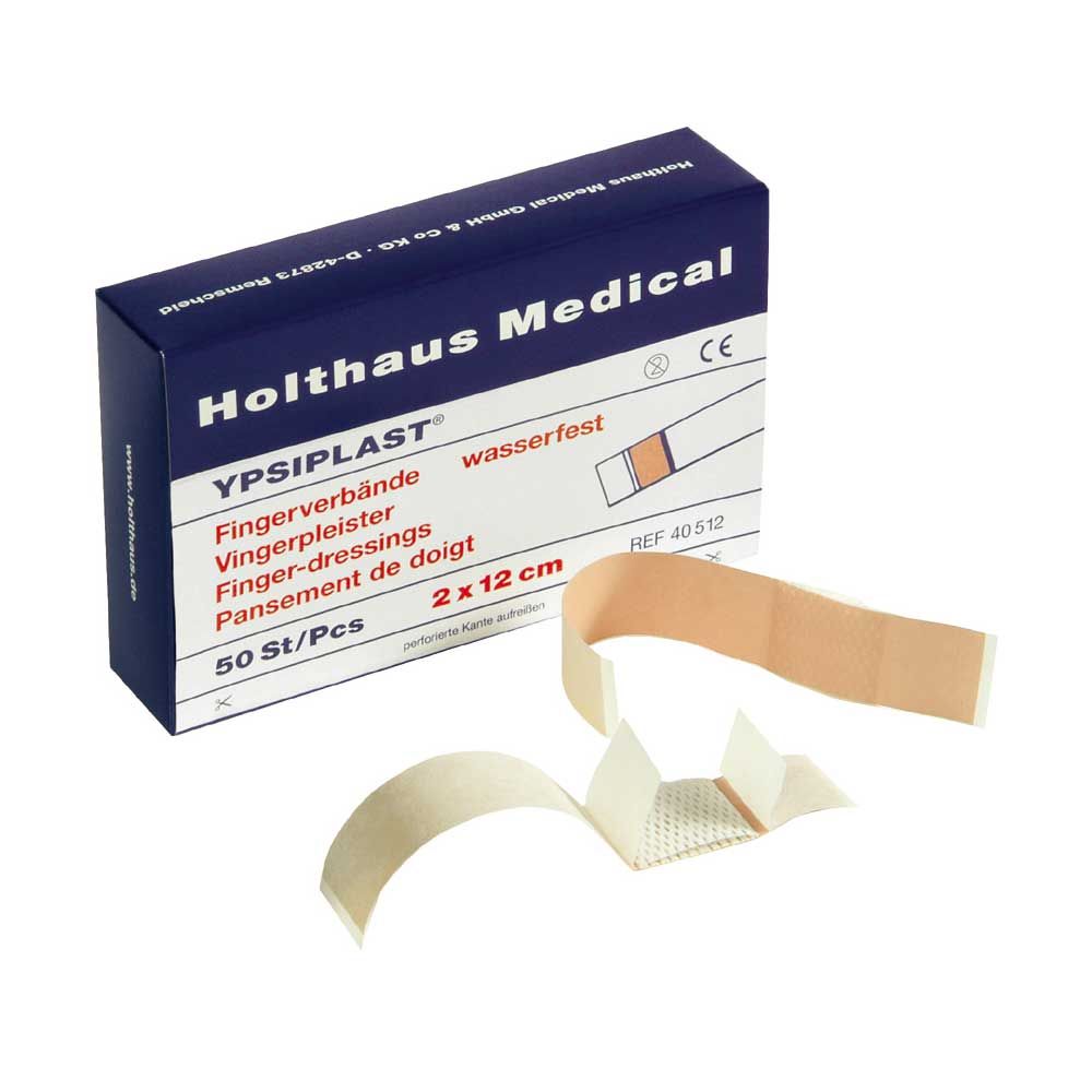 Holthaus M. Fingerverband YPSIPLAST® wasserf. 2x12cm 100St