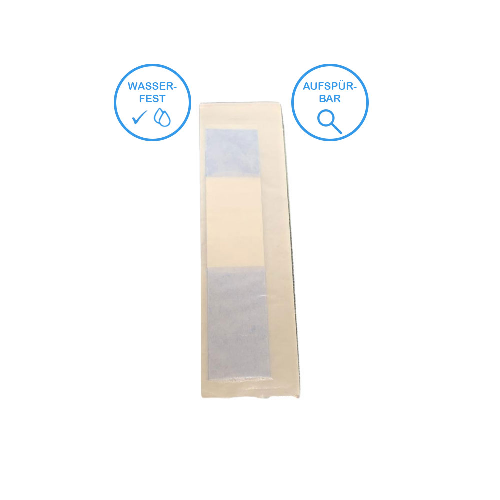 Detektierbare Fingerpflaster, wasserfest, blau, 20x180mm, 15 St.