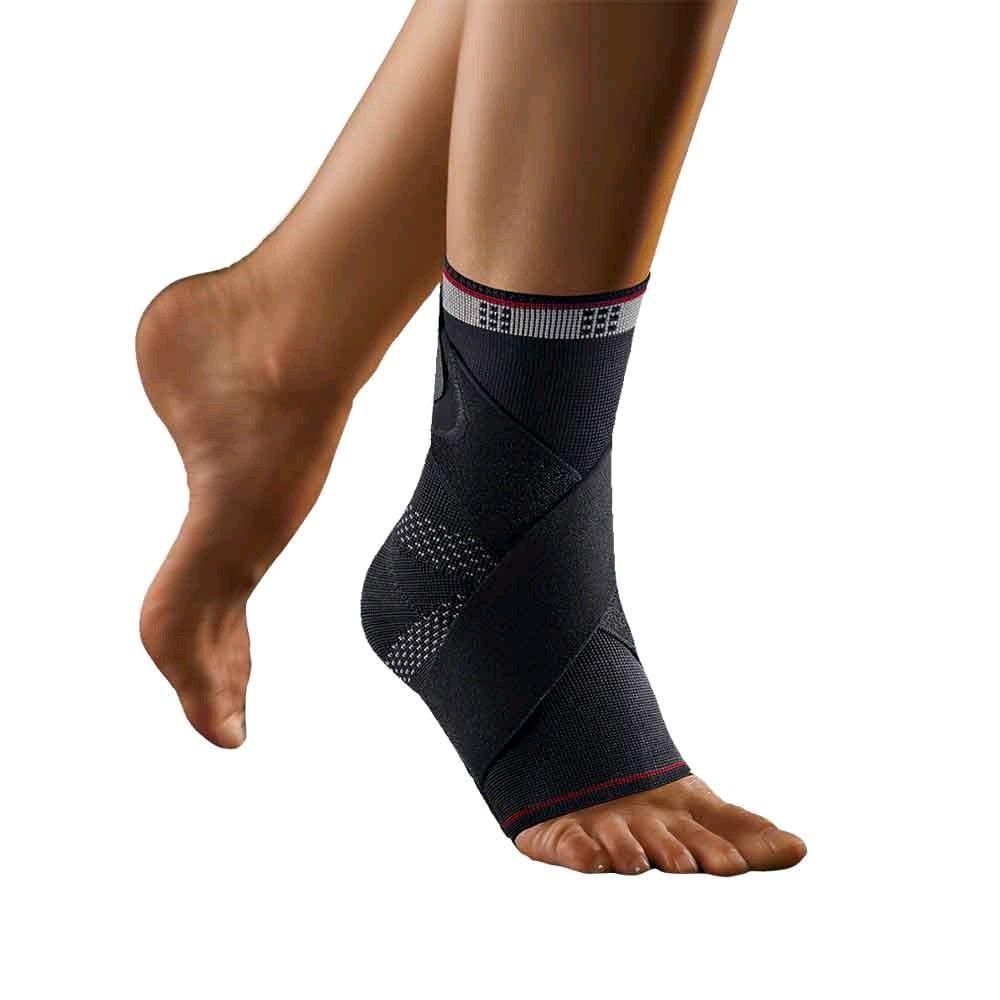 BORT select TaloStabil® Plus Fußbandage, small, schwarz, rechts