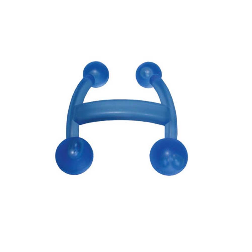 Behrend Massage-Roller Gnubby, Kunststoff, blau, 13x12cm