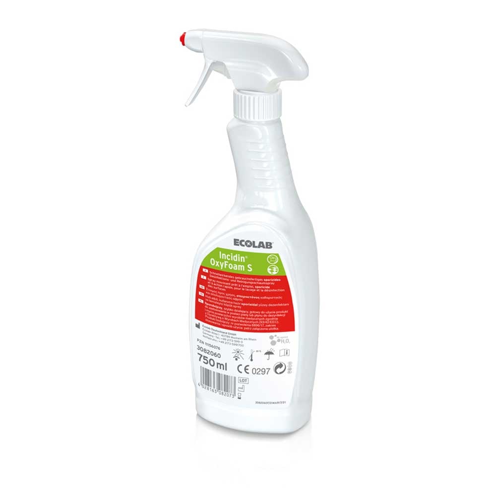 Ecolab Flächendesinfektion Incidin OxyFoam S, 750 ml