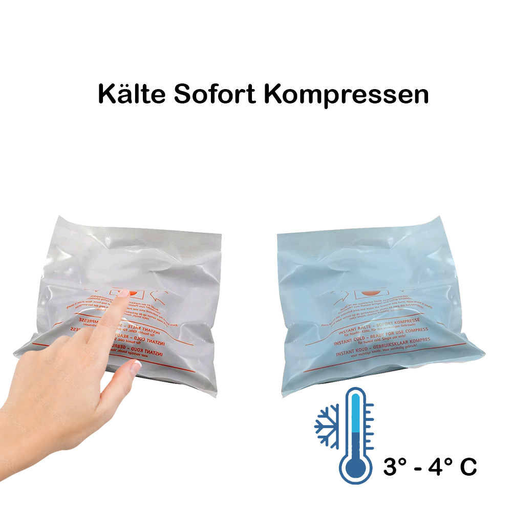 Kälte Sofort Kompresse, ohne Vorkühlen einsetzbar 1 St., 15 x 17 cm