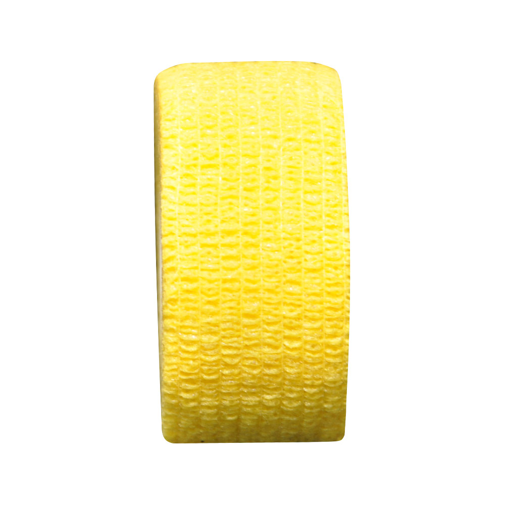 MC24® Fingertape color, kohäsiv, 2,5cmx4,5m, gelb, 5St