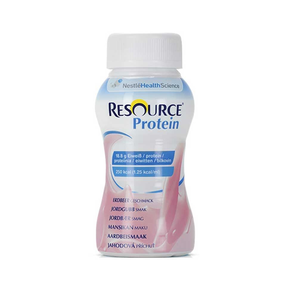 Nestle Resource® Protein Drink, 24x200ml, Erdbeere