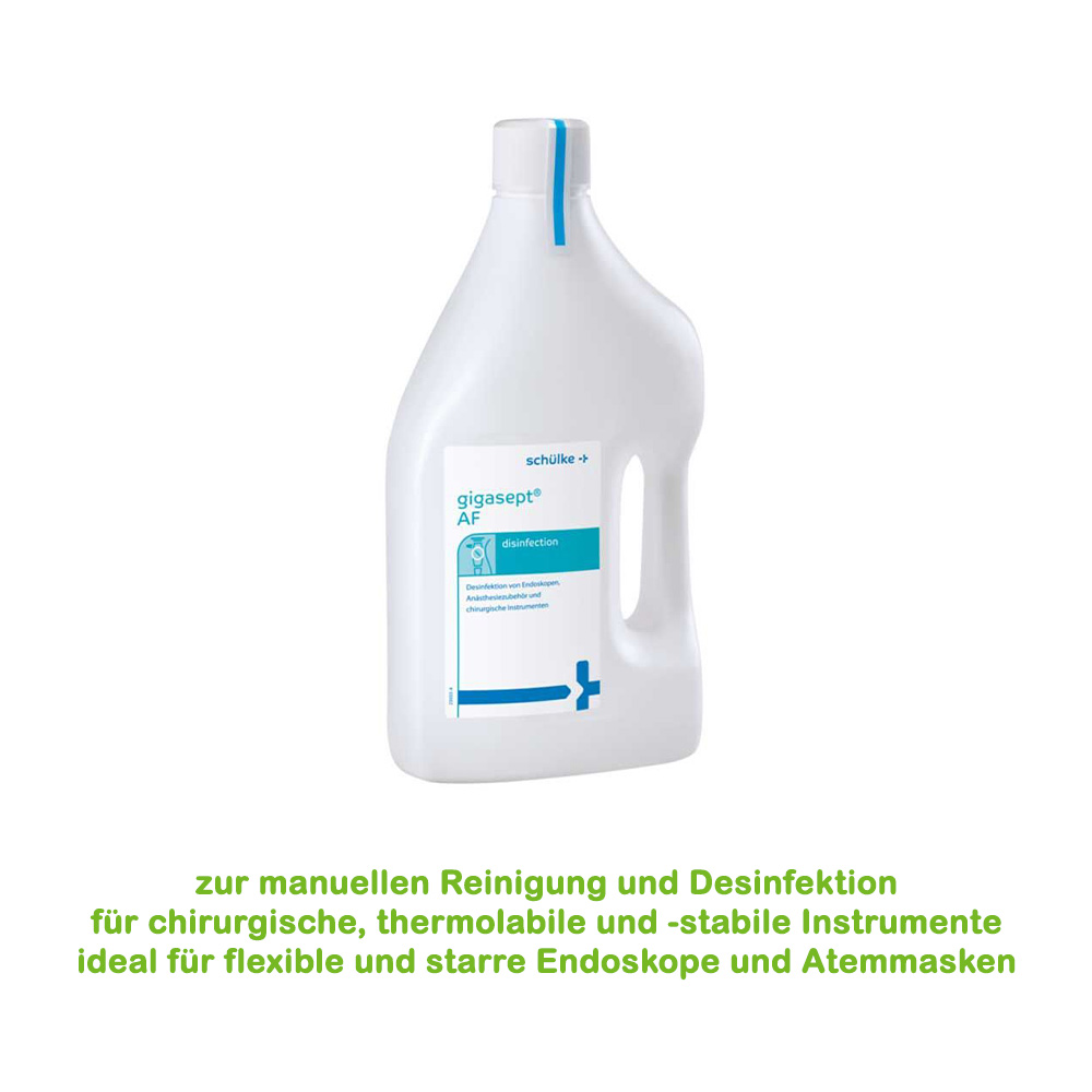 Schülke Gigasept® AF Desinfektionsmittel, Endoskope/Instrumente, 2 L