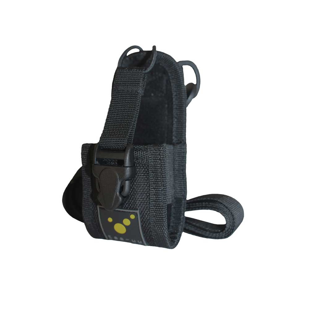 TEE-UU Funkgeräteholster DIGI, gepolstert, 13 x 6,5 x 6cm, schwarz