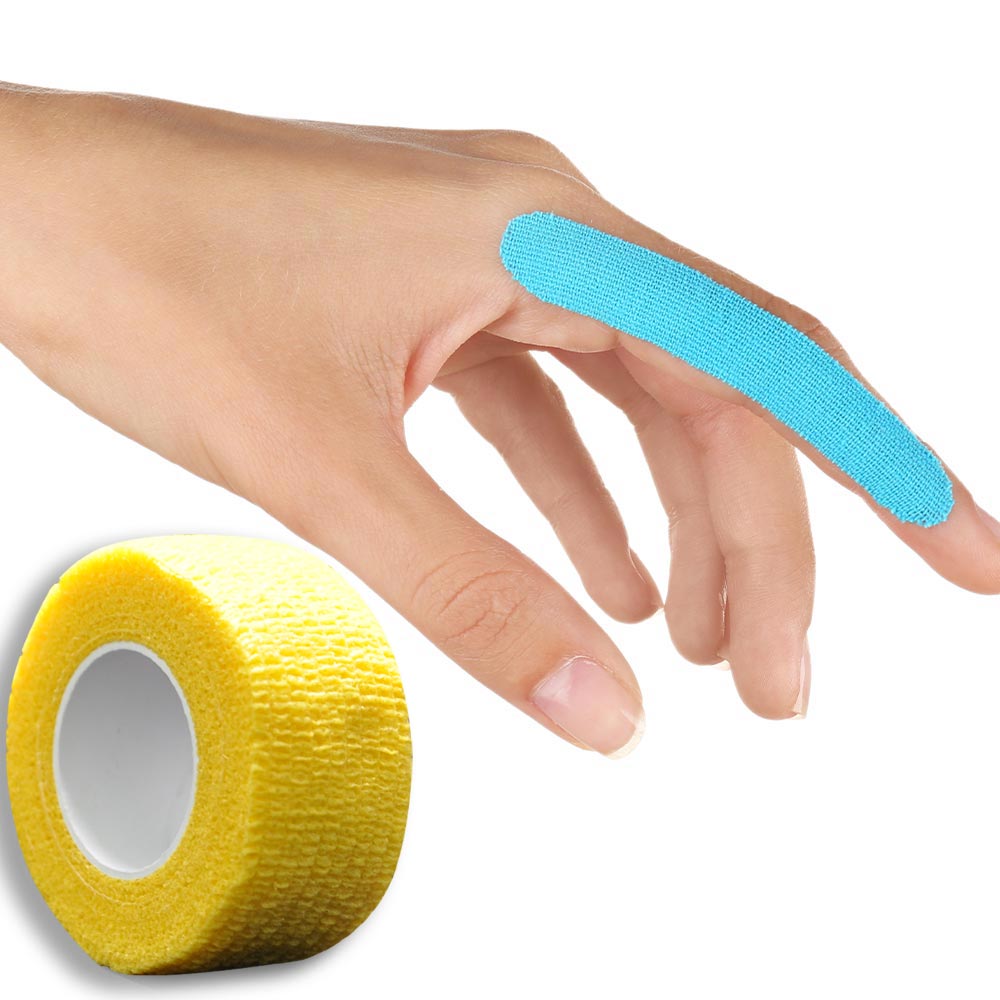 MC24® Fingertape color, kohäsiv, 2,5cmx4,5m, gelb, 20St