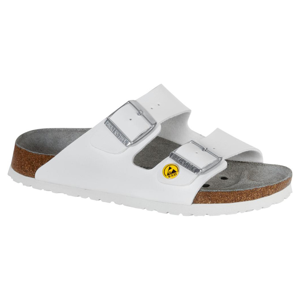 Birkenstock Arizona ESD, TÜV-geprüft, weiß, Gr. 43