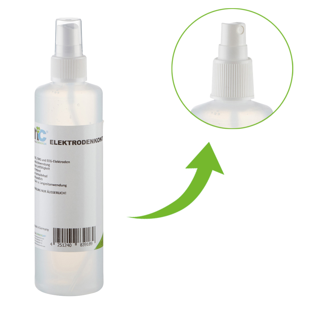 MC24 Elektroden Kontaktspray für EKG, EMG, EEG, Kontaktmittel, 250 ml
