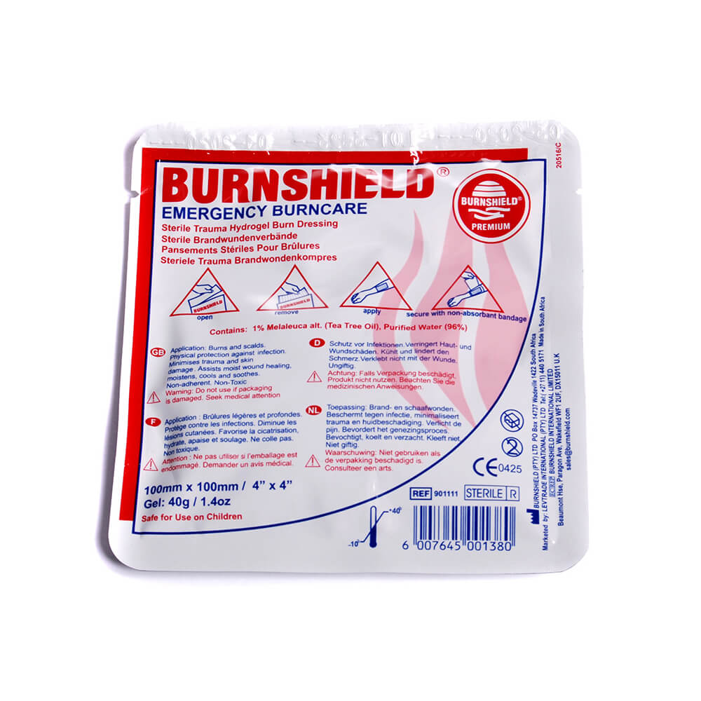 BurnShield Hydrogelverband, für Verbrennungen, 20x45cm