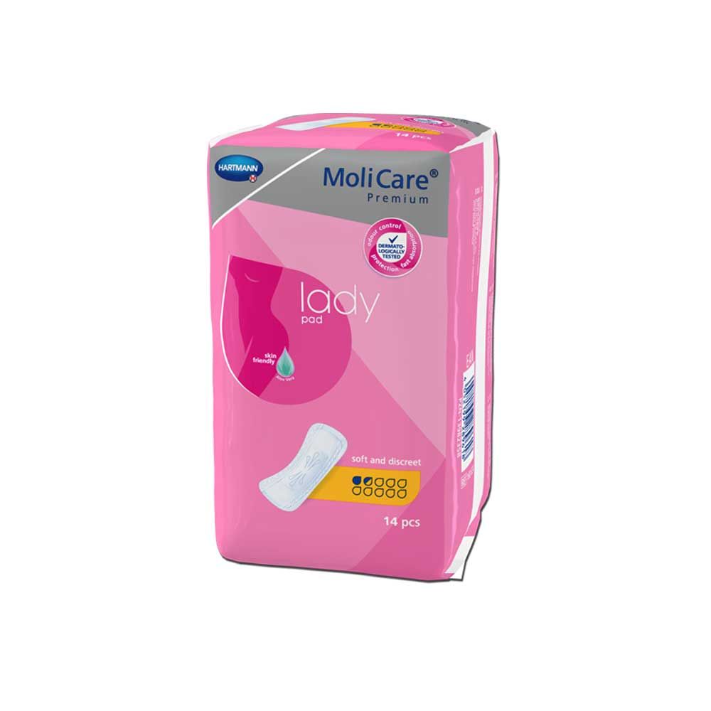 Hartmann Slipeinlagen MoliCare® Premium Lady Pad, 1,5 Tropfen, 14St