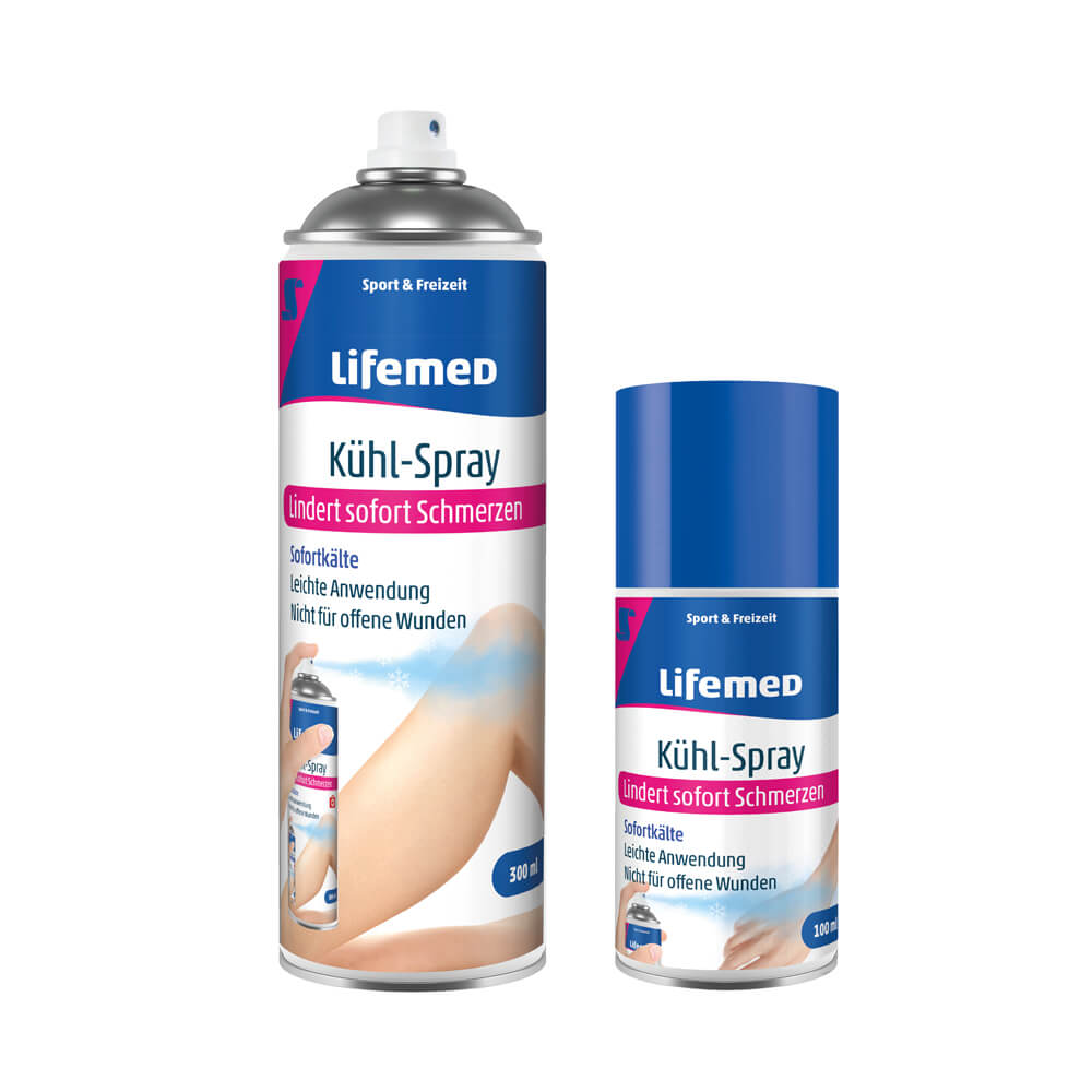 Kühlspray, Kühleffekt, schmerzlindernd, von Lifemed®, 100ml