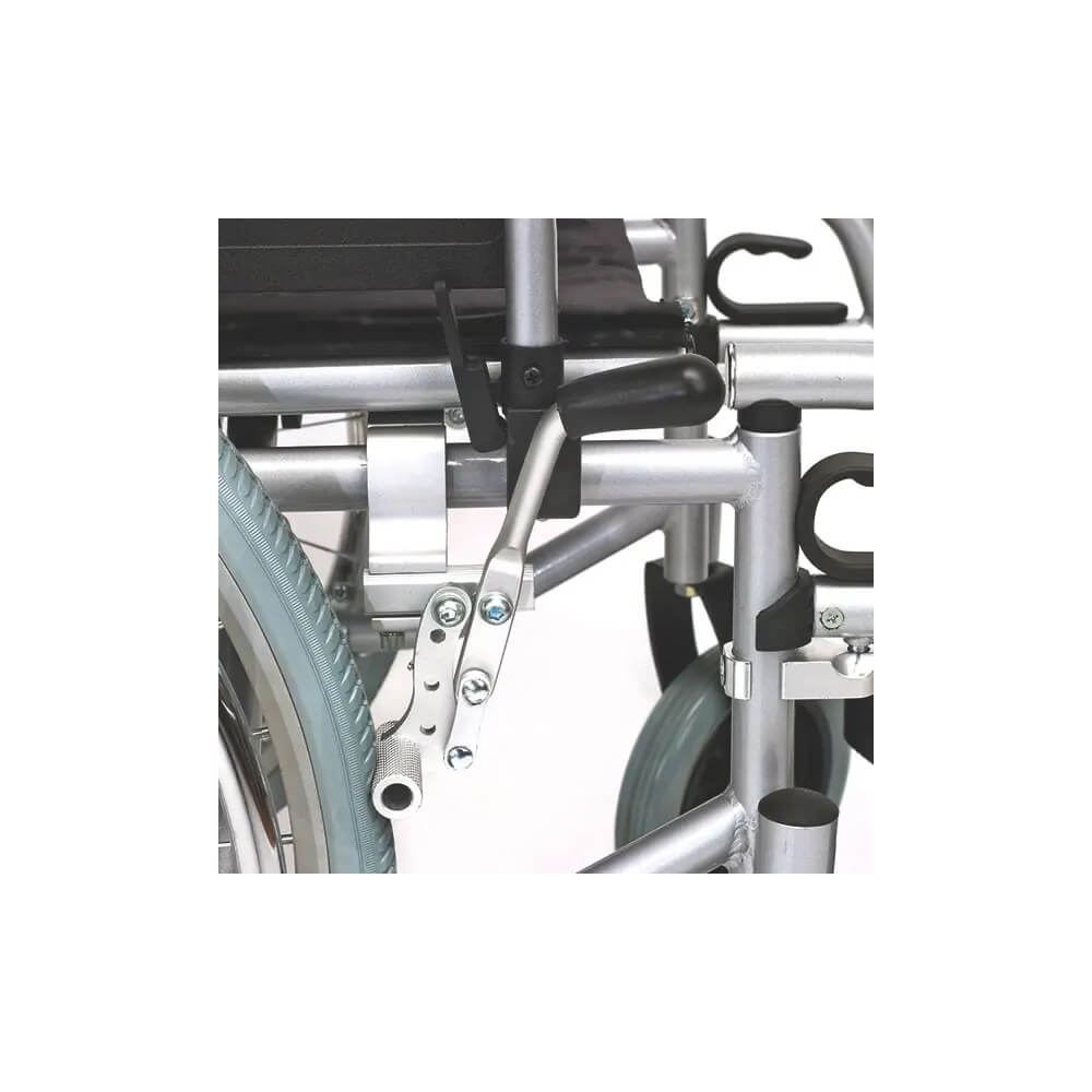 Rollstuhl aus Stahl von Servomobil, Höhenverstellbar, 45-48cm