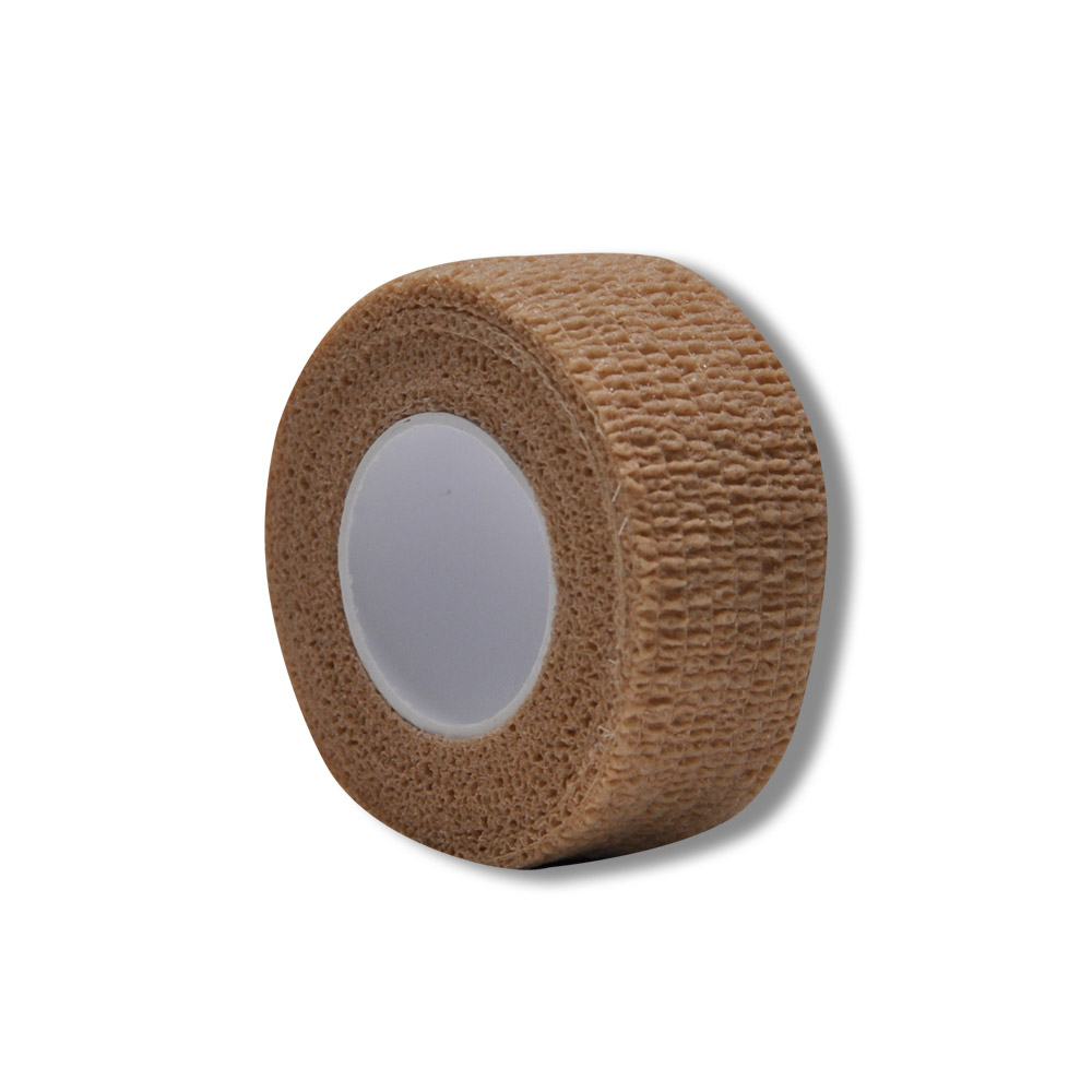 MC24 Fingertape, kohäsiv, 2,5cmx4,5m, haufarben, 20St
