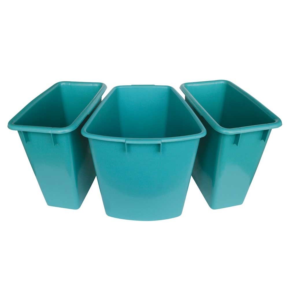 Behrend Fußbadewannen-Set, 3-teilig, Kunststoff, Farbauswahl