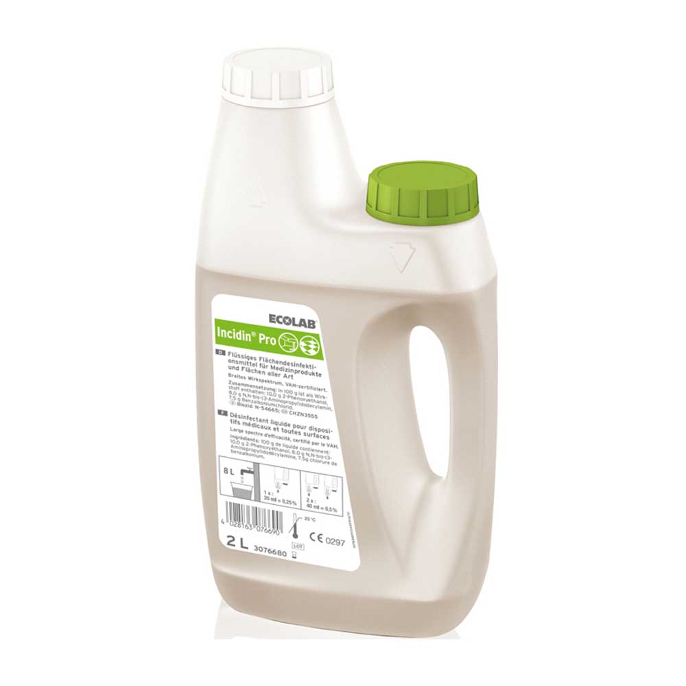 Ecolab Flächendesinfektion Incidin Pro, 2 Liter