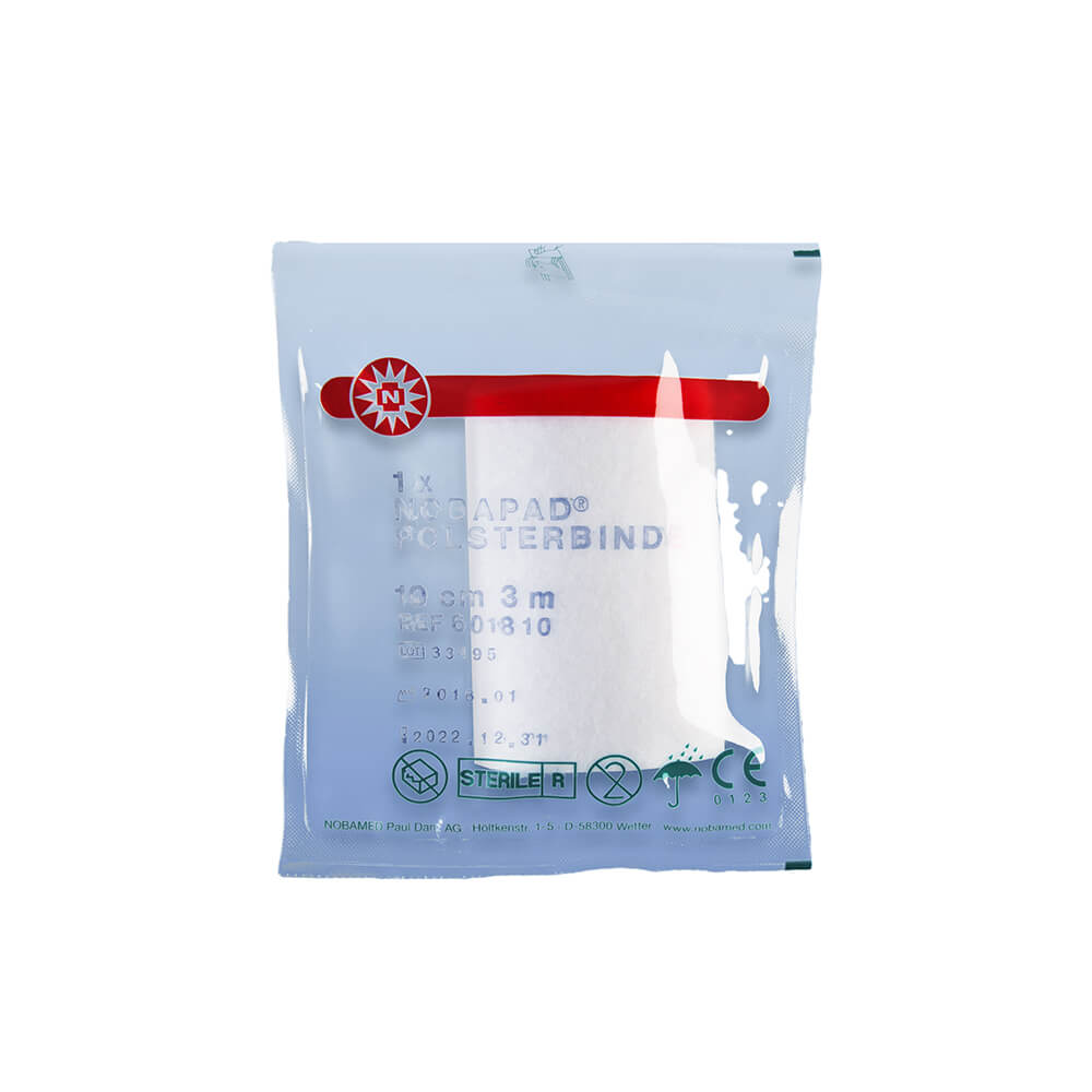 Nobapad Synthetische Polsterbinde, sterile Binde, 3m x 15cm