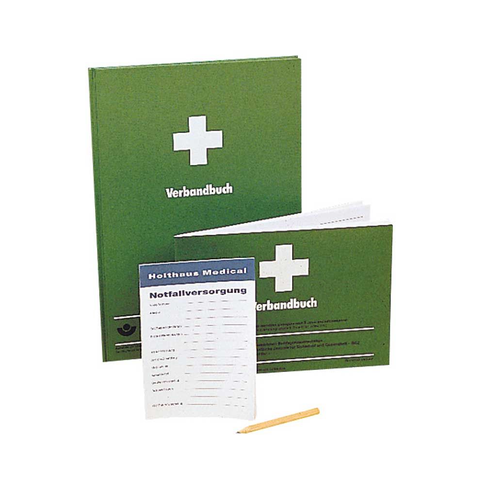 Holthaus Medical Meldeblock mit Stift, DIN 13157 / 13169
