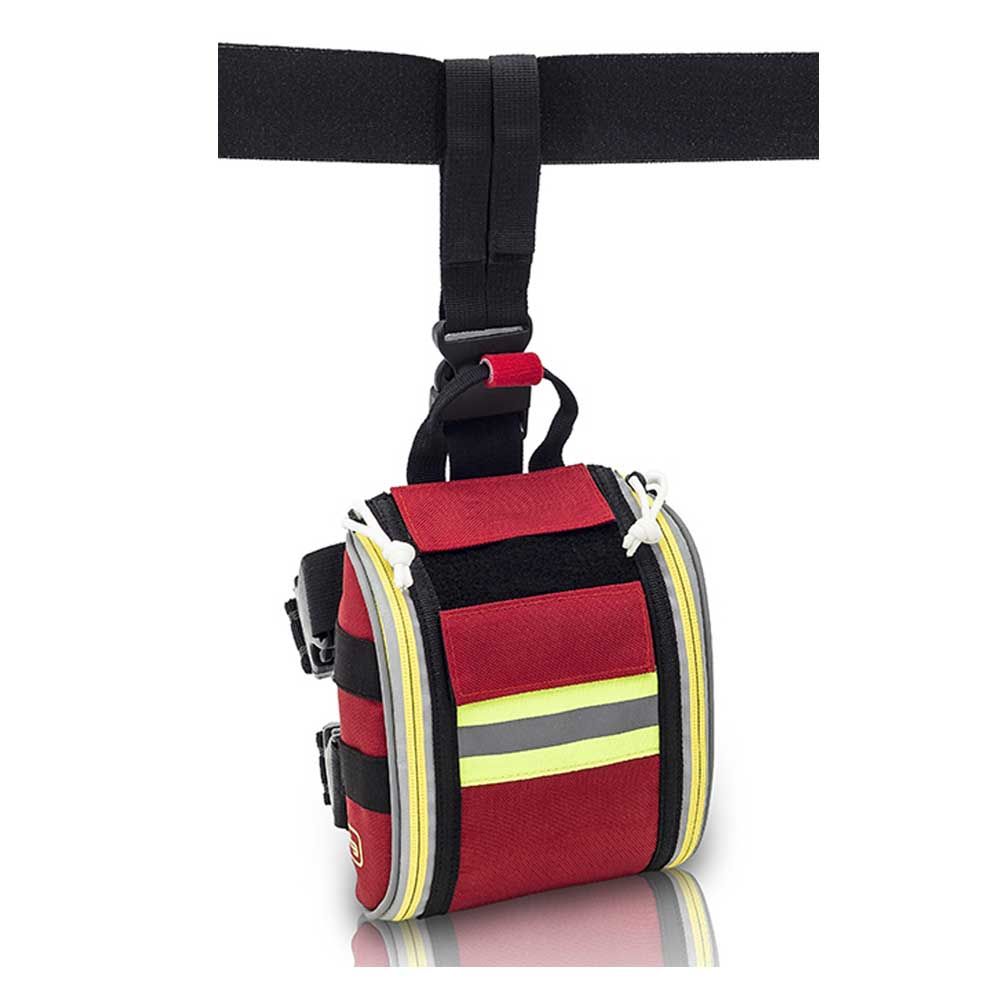 ELITE BAGS Oberschenkelholster FAST-S, rot, 17x15cm