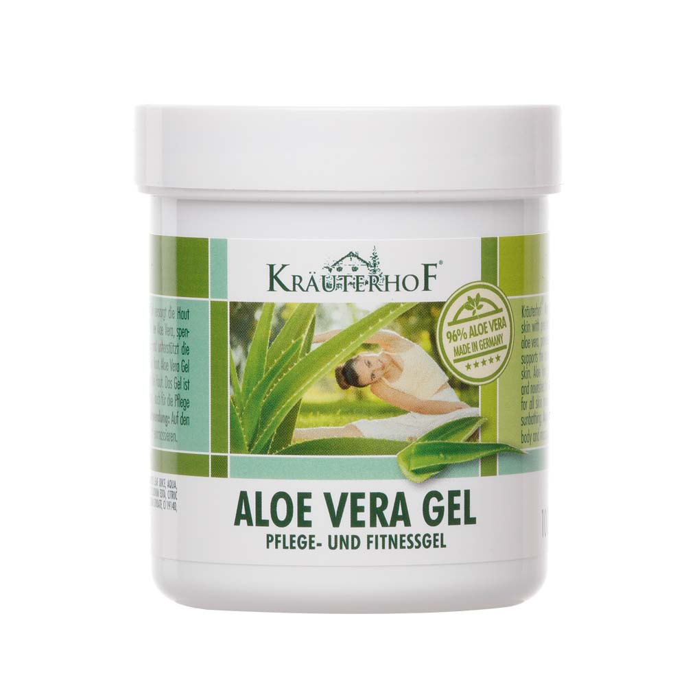 Asam Kräuterhof® Aloe Vera Pflege/Fitness Gel, strafft, glättet, 100ml