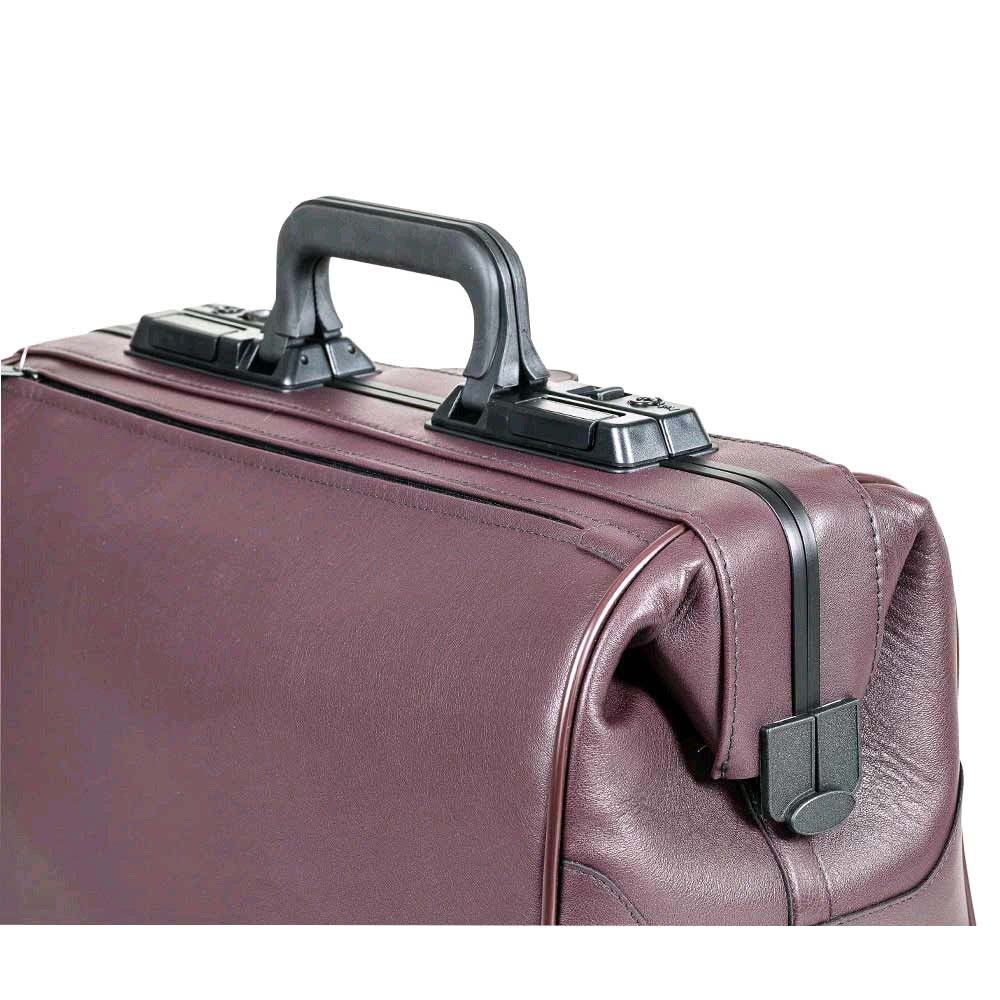 Dürasol Rusticana Arzttasche, 1 Vortasche, Spender, klein, bordeaux