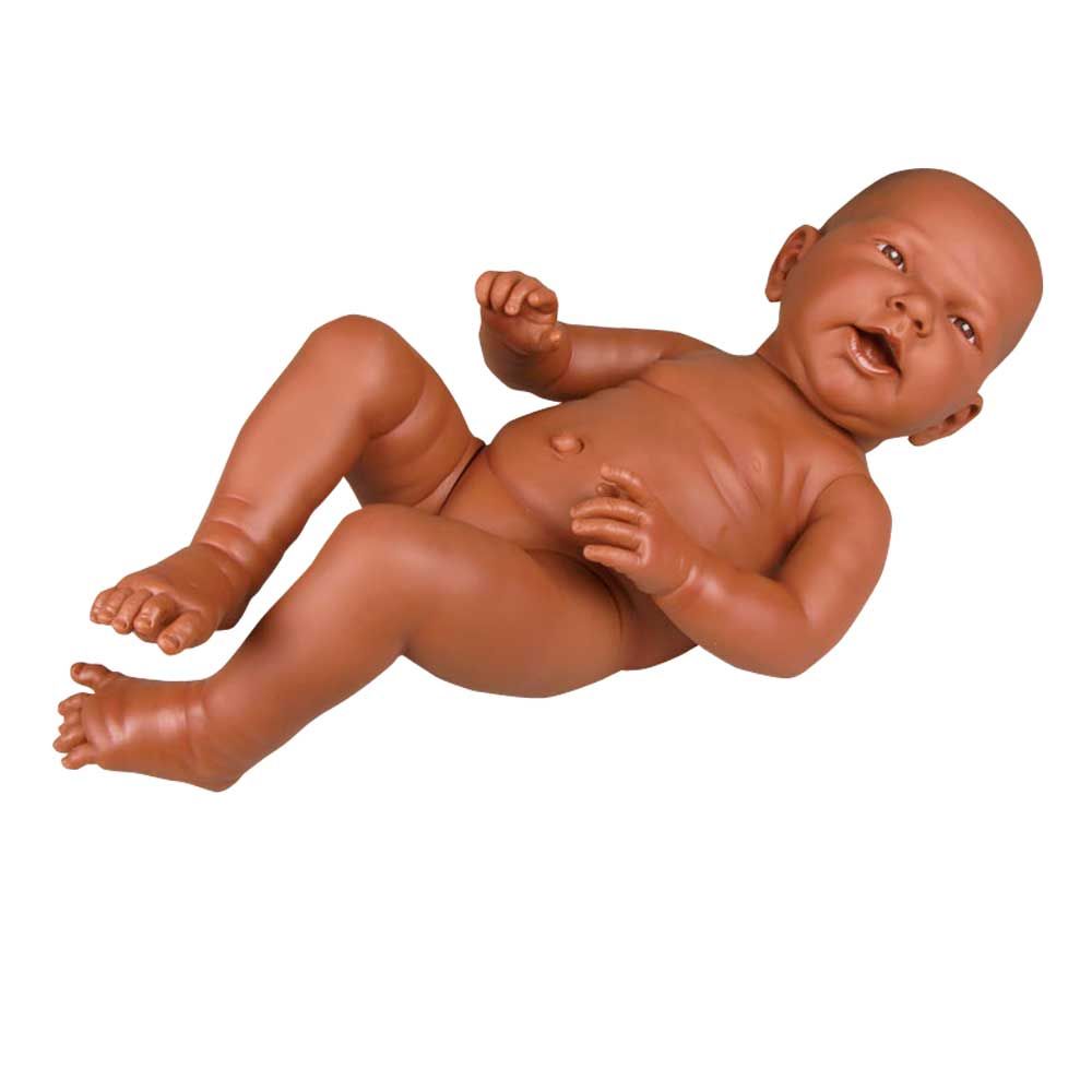 Erler Zimmer Übungsbaby für Eltern, weiblich, dunkel, 1,2kg