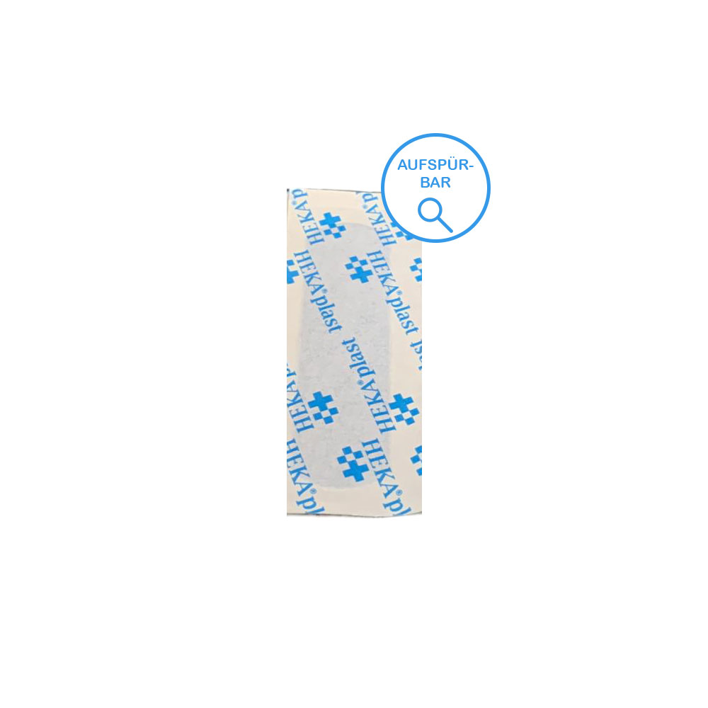 Detektierbare Pflaster, Pflasterstrips, blau, 72 x 19 mm, 25 St.