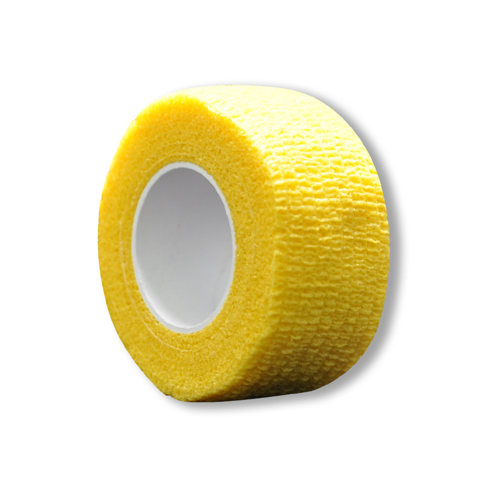 MC24® Fingertape color, kohäsiv, 2,5cmx4,5m, gelb, 1St