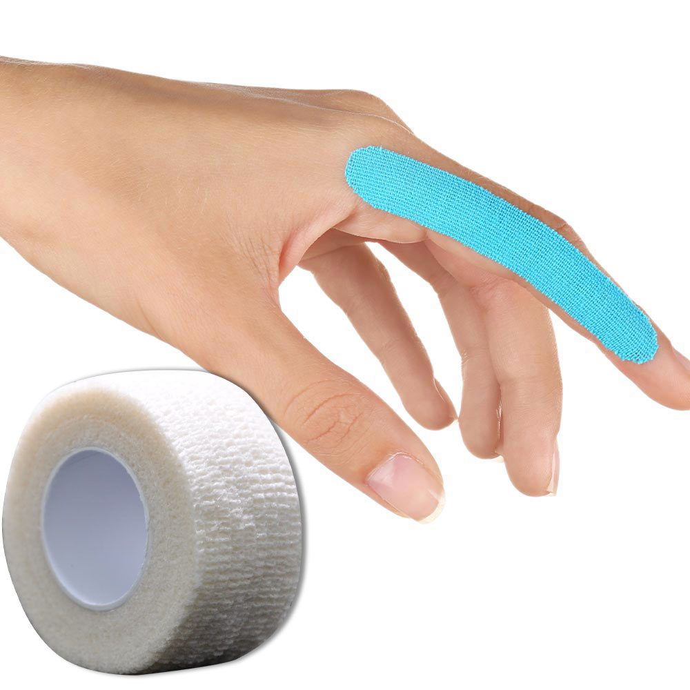 MC24 Fingertape color, kohäsiv, 2,5cmx4,5m, weiß, 10St
