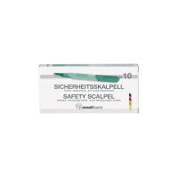Mediware Sicherheitsskalpelle, Steril, 10 Stück,...