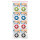 Pflasterverband, selbsthaftend, 4 Farben, von Lifemed®, 8 Stück