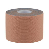 Power Kinesiologie Tape, 5 cm x 5 m, 1 Rolle, beige