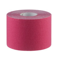 Power Kinesiologie Tape, 5 cm x 5 m, 1 Rolle, pink